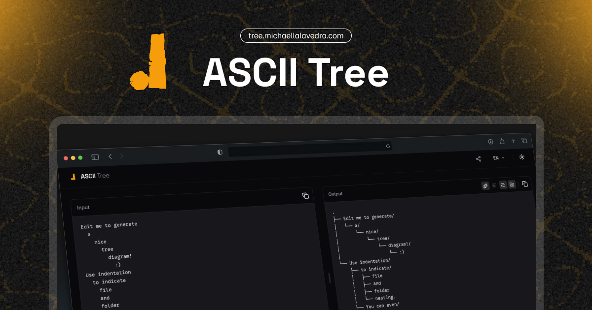 ASCII Tree cover